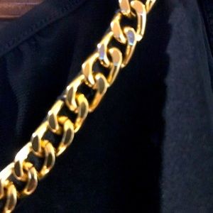 Dark navy blue cold shoulder top